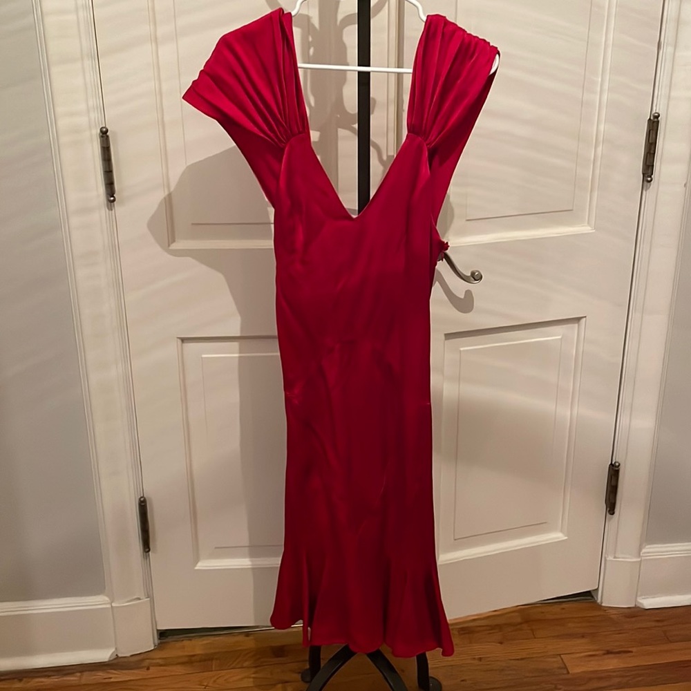 NWT Christian Dior Red Dress